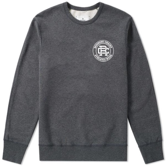 Reigning Champ Other - Reigning Champ Crest Logo Crewneck
